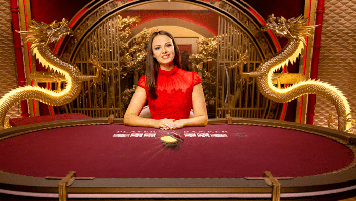 Golden Wealth Baccarat by Evolution Golden Wealth Baccarat by Evolution