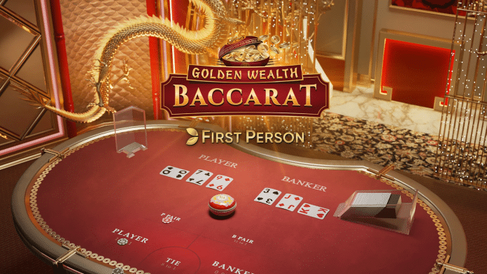 First Person Golden Wealth Baccarat by Evolution First Person Golden Wealth Baccarat by Evolution
